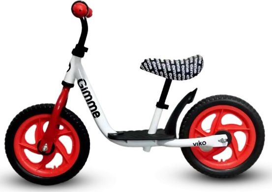 Rowerek biegowy Gimme z podestem Viko - czerwony