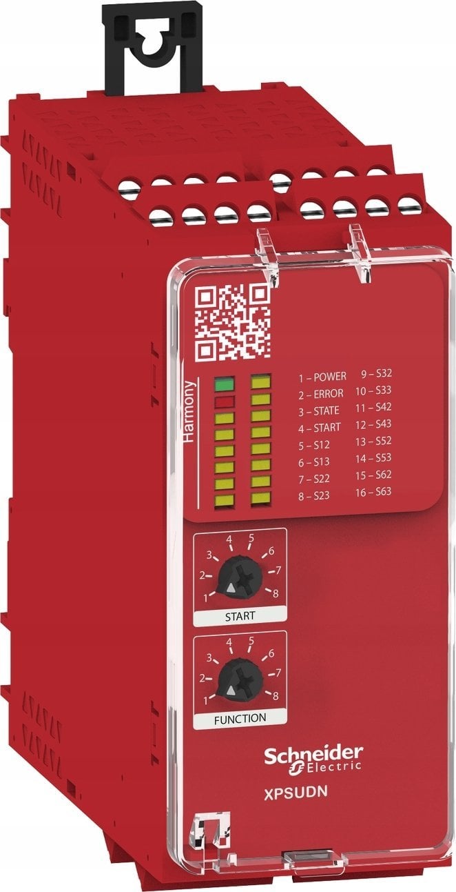 Schneider Electric Preventa XPS Universal Moduł bezpieczeństwa Kat.4 24 V AC/DC 3 Z + 1 R Zaciski śrubowe XPSUDN13AP