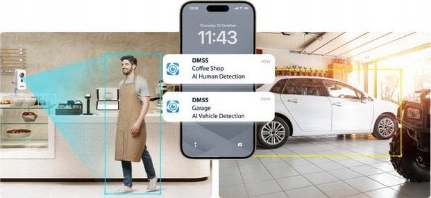 Kamera IP Dahua Technology Kamera bezprzewodowa WiFi Dahua C2K-P-0280B
