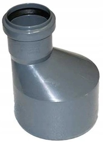 REDUKCJA DŁUGA 110/50 POLIPROPYLEN SZARA // PP-RED-DŁ-110-50