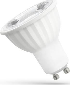 Spectrum LED LED GU10 230V 6W SMD 45st CW z soczewką SPECTRUM unihimp