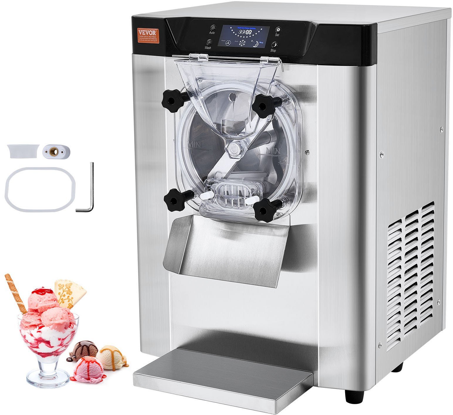 Maszyna do lodów włoskich automat do lodów 12 l/h