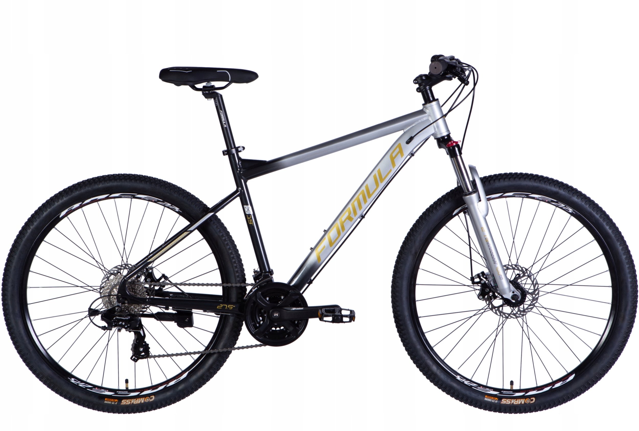 27.5" F-1 DD CS 19" Silver/Black 2025 OPS-FR-27.5-277 (4823089747194)