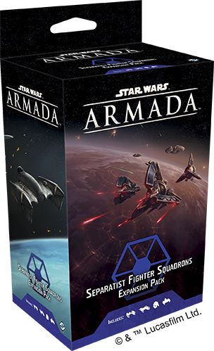 Fantasy Flight Games Dodatek do gry Star Wars Armada: Separatist Fighter Squadrons Expansion Pack