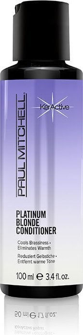 PAUL MITCHELL Paul Mitchell, Blonde Platinum Blonde, Paraben-Free, Hair Conditioner, Cools Brassiness, 100 ml For Women