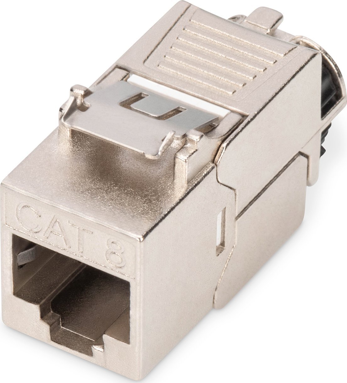 Digitus Moduł Keystone RJ45 (8P8C) kat. 8.1 STP, ekranowany, beznarzędziowy, stalowy