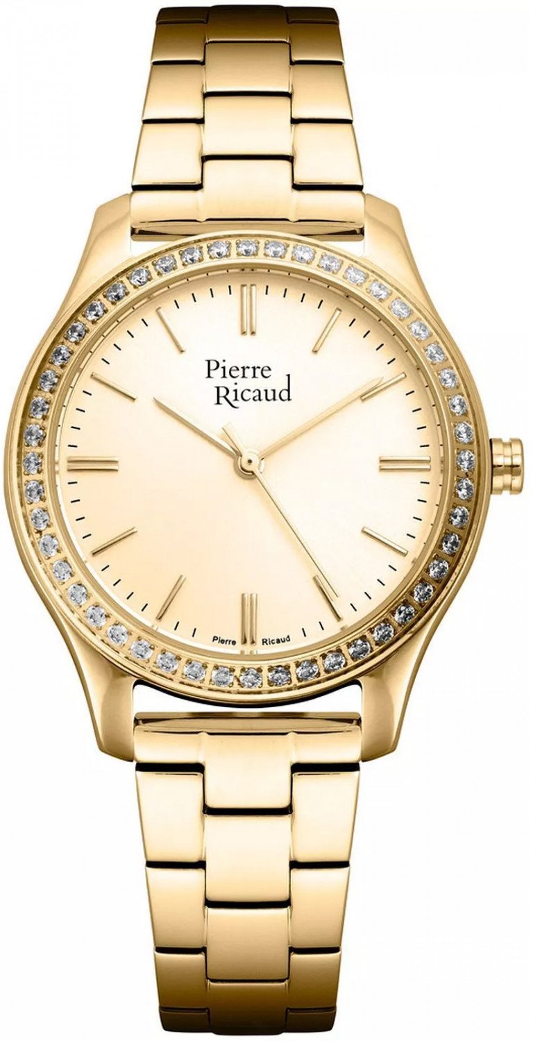 Zegarek damski Pierre Ricaud P22053.1111Q złoty