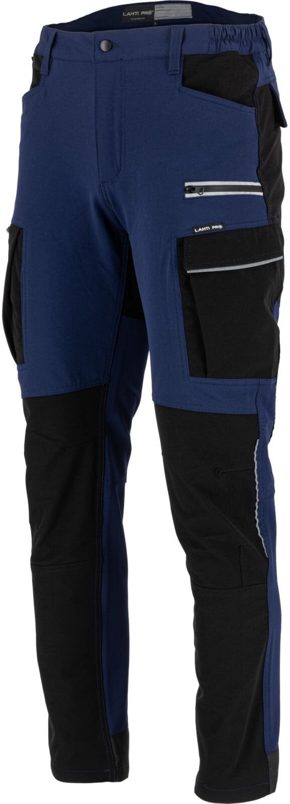 Spodnie stretch granatowo-czarne, "m", ce, lahti