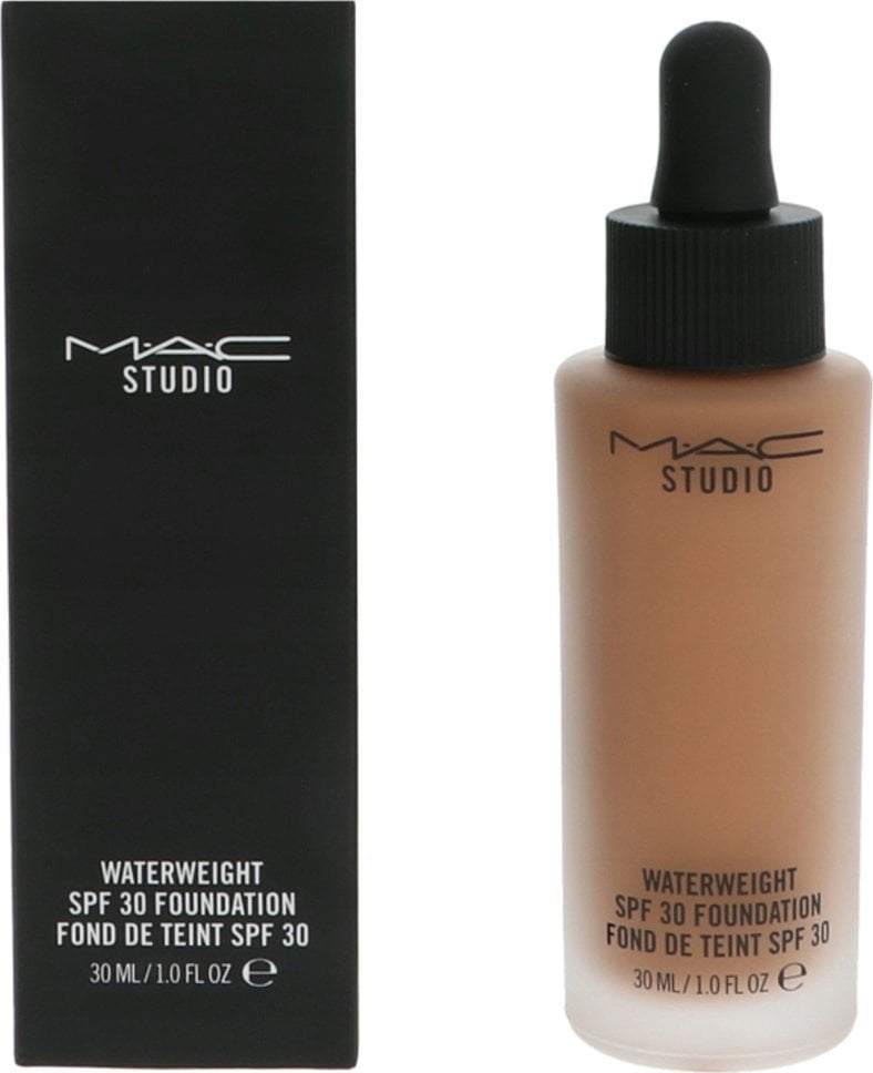 MAC MAC, Studio Waterweight, Vitamin E, Long Lasting, Liquid Foundation, NC45, SPF 30, 30 ml For Women