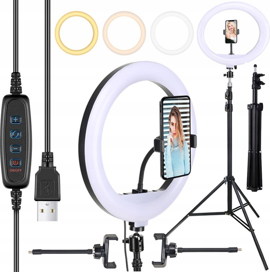 LAMPA PIERŚCIENIOWA LED 120W RL-12