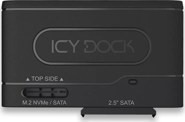 Adapter AV Icydock Adapter IcyDock USB 3.2 Gen 2 (Type-C) to 2.5" SATA SSD/HDD