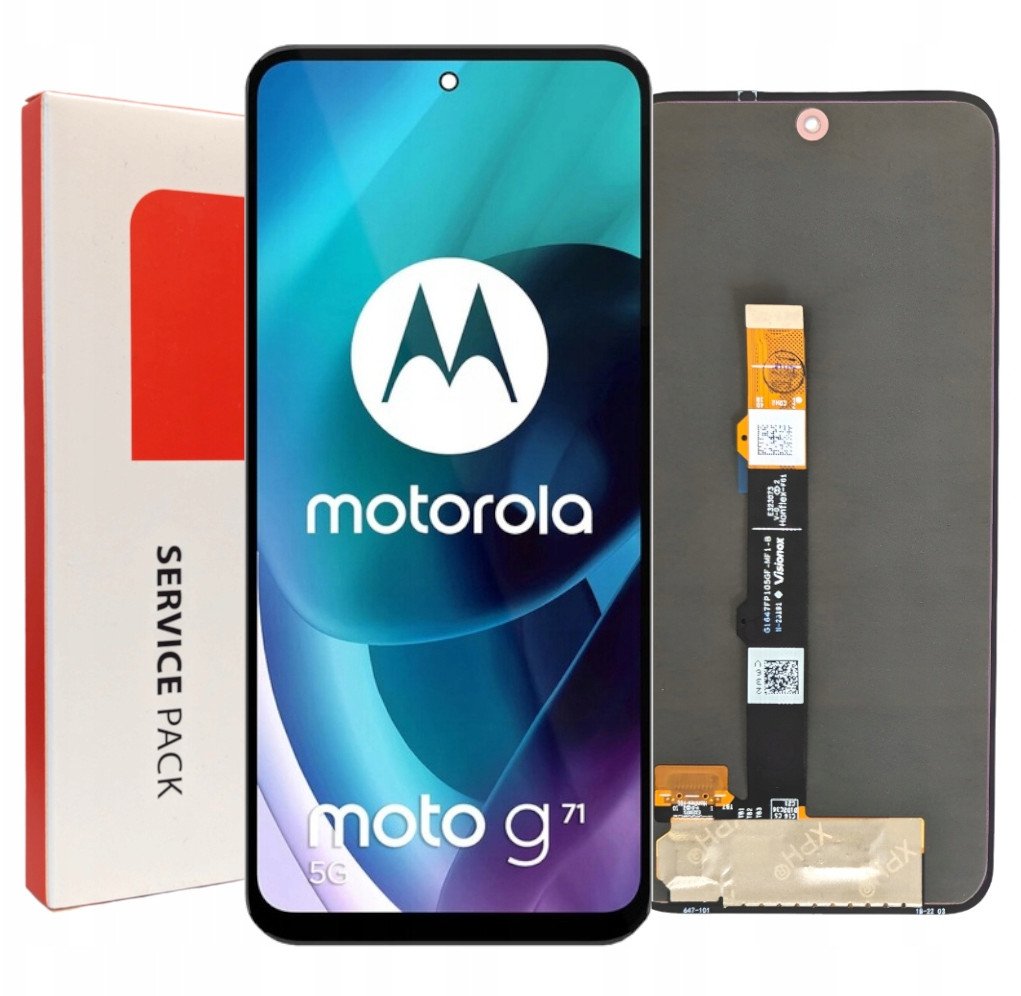 ORYGINAŁ WYŚWIETLACZ EKRAN LCD DO MOTOROLA MOTO G71 5G