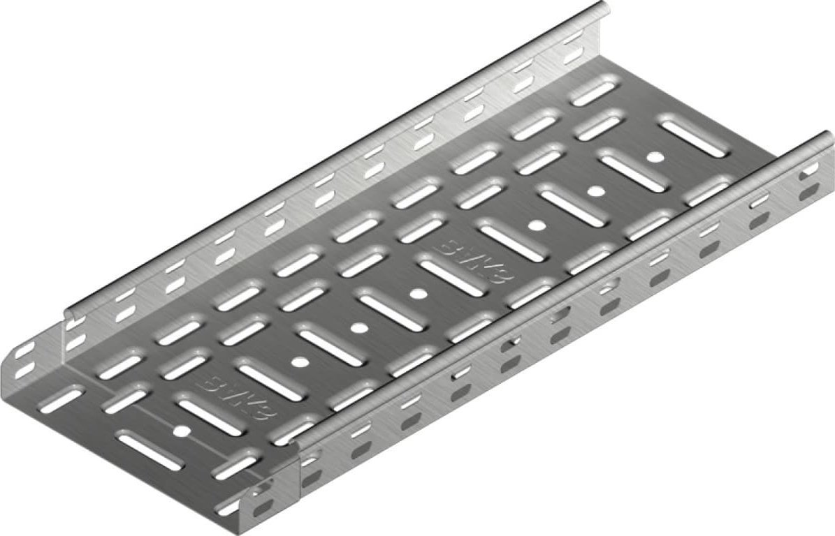 Baks Korytko kablowe perforowane 200x42 grubość 1,0mm KGJ200H42/3 141016 /3m/