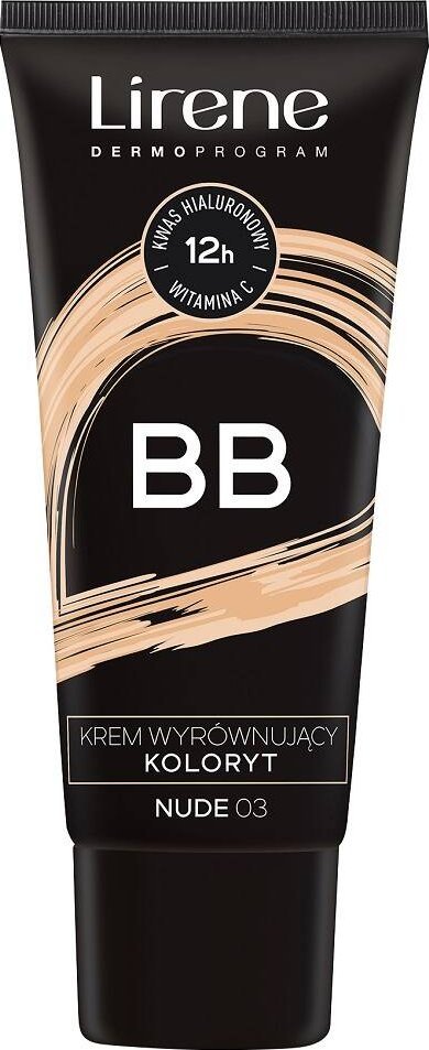 Lirene Lirene BB krem wyrównujący koloryt 03 Nude 30ml