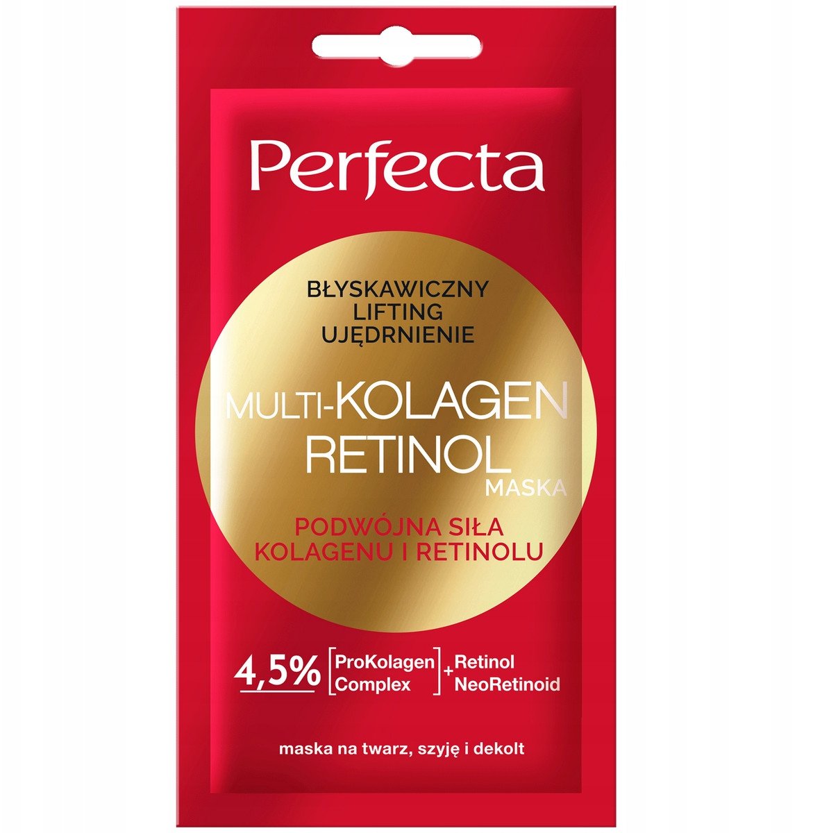 PERFECTA_Multi-Kolagen Retinol maska liftingująca i ujędrniająca