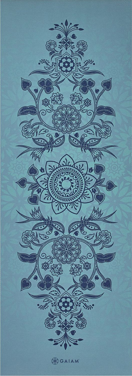 Gaiam Mata do jogi dwustronna mystic 6 mm