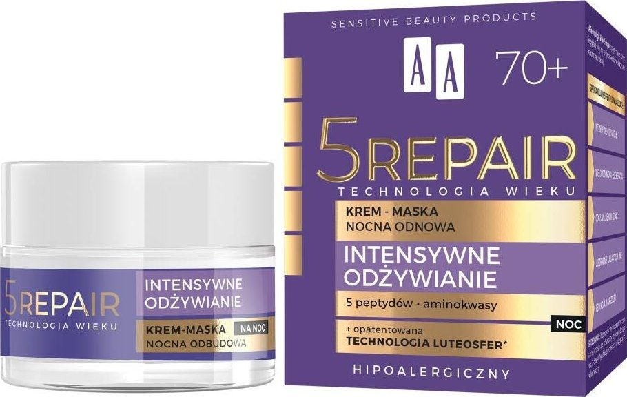 AA 5Repair 70+ Krem-maska 50ml