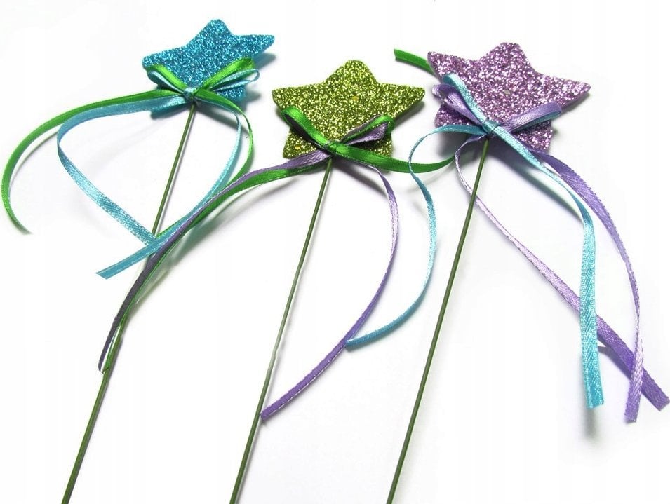 Kolorowa gwiazdka na piku