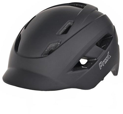 Kask miejski PROX TOWN LED Rozmiar kasku: L(58-61 cm), Wybierz kolor: Czarny mat