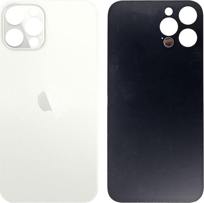 CoreParts CoreParts MOBX-IP12PRO-06 część zamienna do telefonu komórkowego Tylna pokrywa obudowy Srebrny