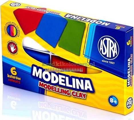 Astra Modelina Astra 6 kolorów