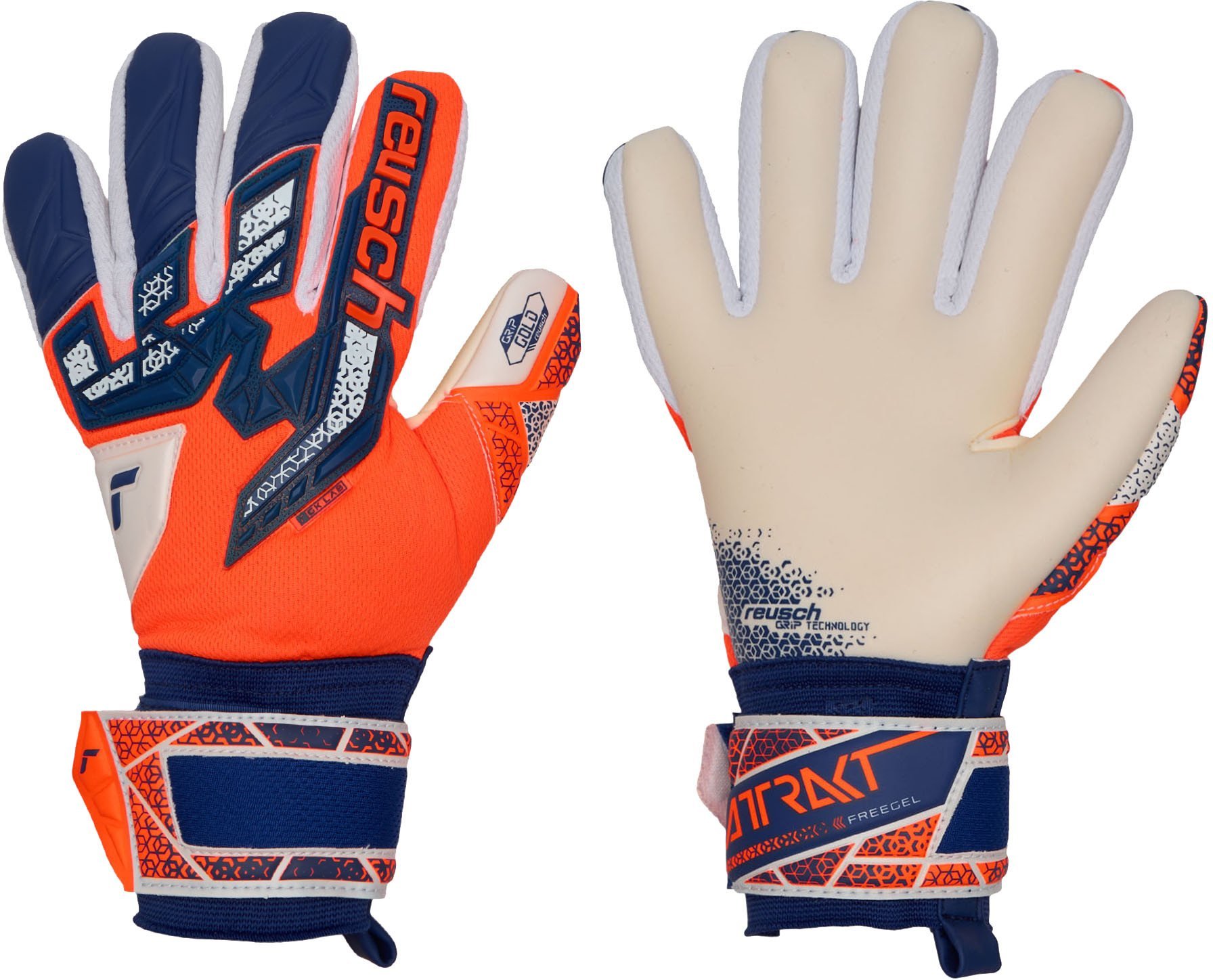 Rękawice Reusch Attrakt Freegel Gold NC 55 70 135 2500