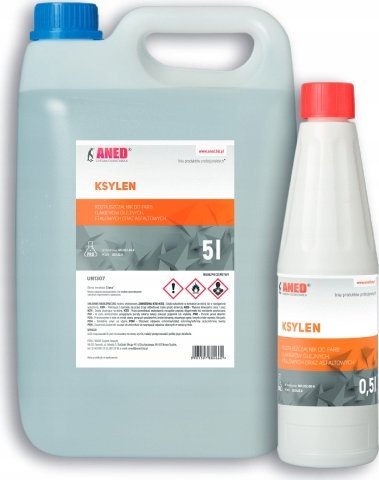 ANED ROZPUSZCZALNIK KSYLENOWY KSYLEN 5L do odtłuszczenia powierzchnii