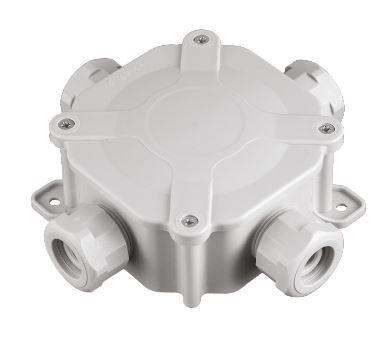 Pawbol Puszka n/t IP67 4xPG16 5 zacisków 11P szara A.0035