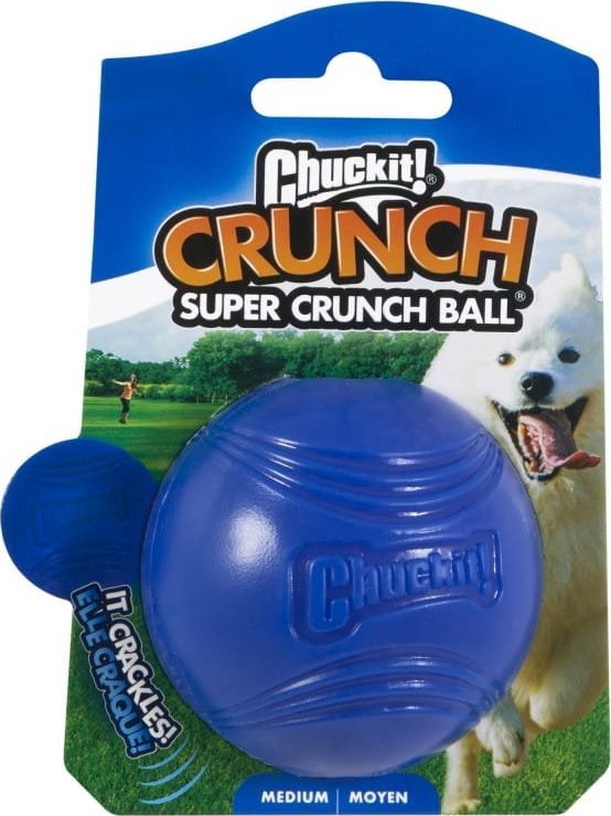 Chuckit! Chuckit! CRUNCH BALL MEDIUM Piłka dla psa