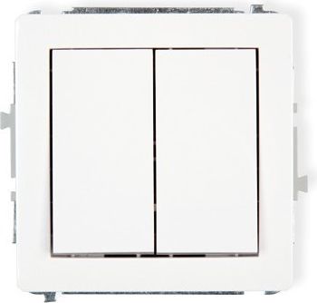 Karlik Łącznik podtynkowy świecznikowy białe (DWP-2)