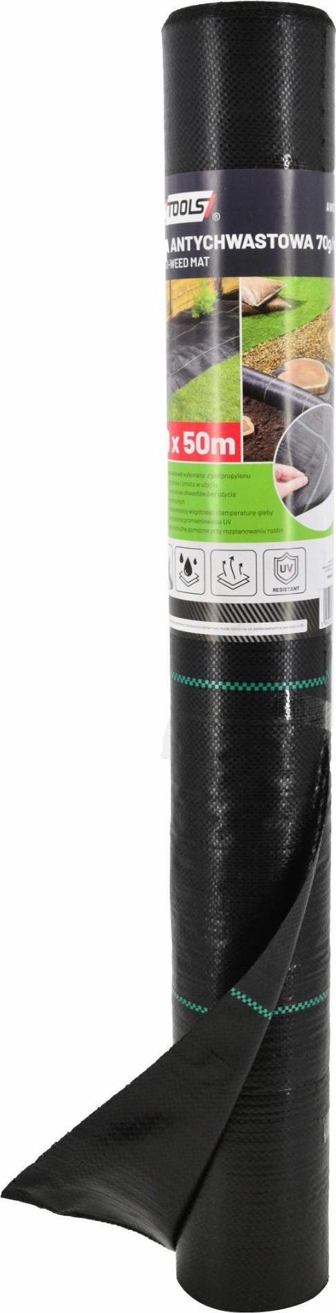 AWTools AWTOOLS MATA ANTYCHWSTOWA 70g 1,1*100m AGROTKANINA CZARNA AW67128