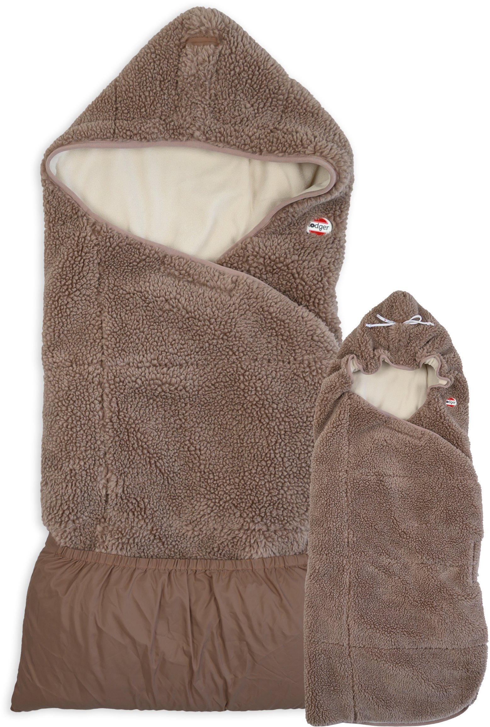 SwaddleMe Lodger Wrapper Teddy owijająca kocyk Buffalo WPT 535 WPT 535 (8719033380196)