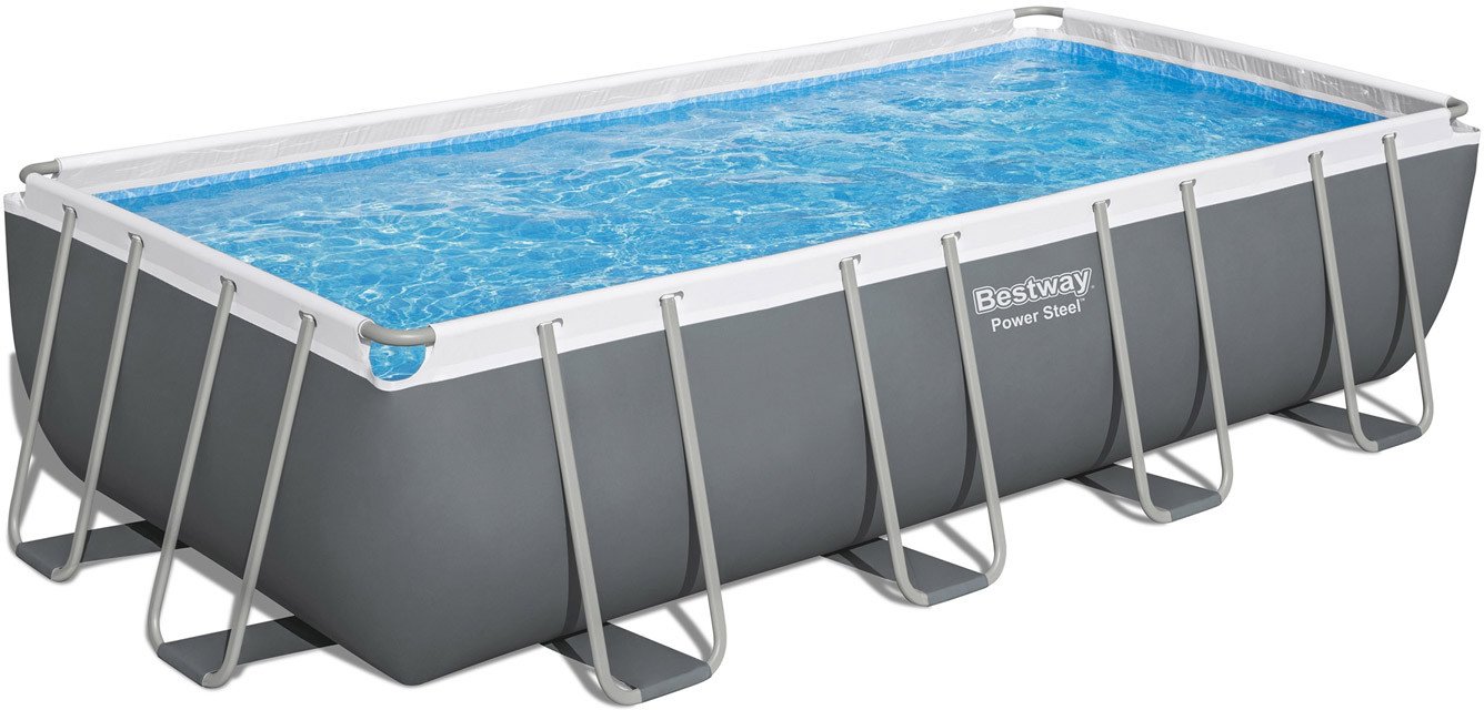 Basen ogrodowy stelażowy 549 x 274 x 122 cm 17w1 Bestway 56465