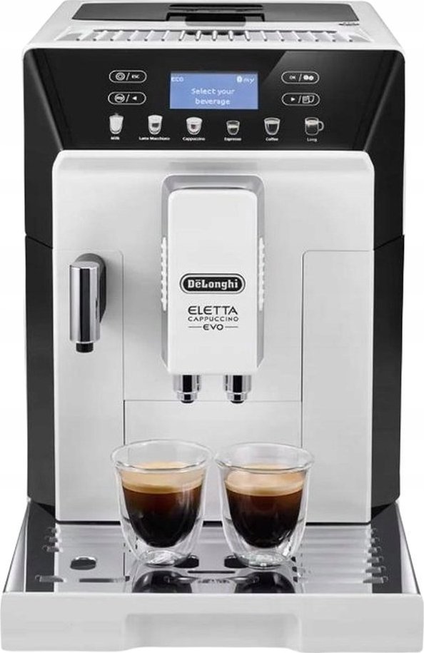 Ekspres ciśnieniowy DeLonghi Eletta Cappuccino Evo ECAM 46.860.W