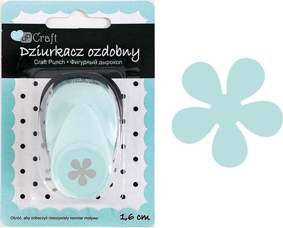 Dalprint Dziurkacz ozdobny DPCRAFT 1,6cm Kwiat Dalprint