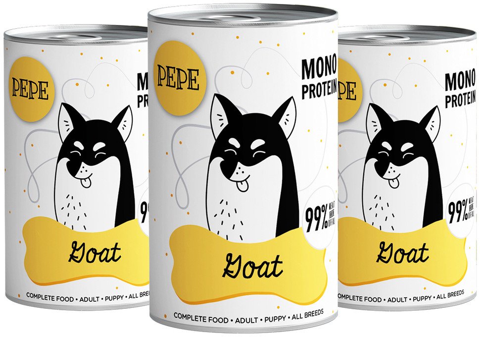 PEPE MONO PROTEIN Goat (koza) 3x400g