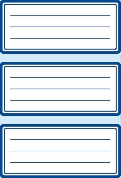 Naklejki szkolne ramki granatowe 18szt