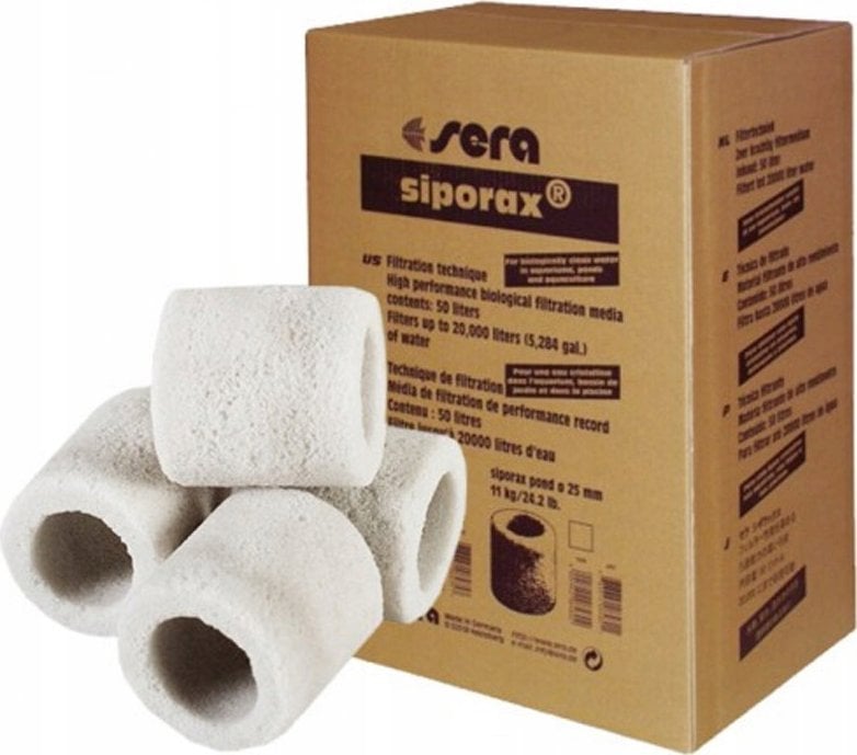 Sera Wkład biologiczny Siporax Professional 15 mm 14,5 kg