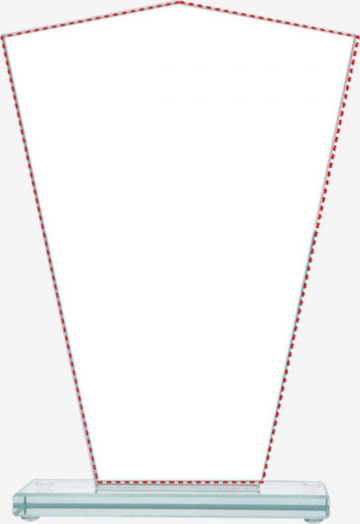 Victoria Sport Trofeum szklane z rozklejoną podstawą