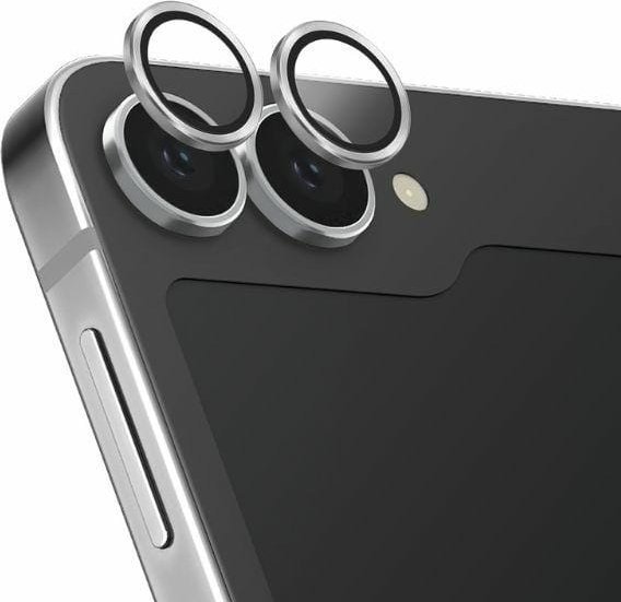 Uniq UNIQ Optix Aluminium Camera Lens Protector Sam Z Flip6 F741 sterling silver szkło na obiektyw aparatu z aplikatorem