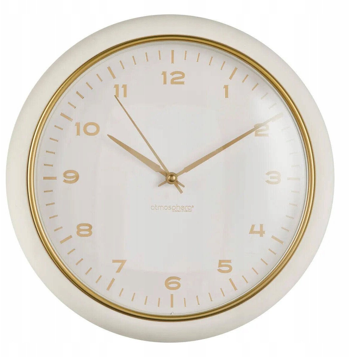 Klasyczny zegar wiszący CLARRISE, Ø 28 cm