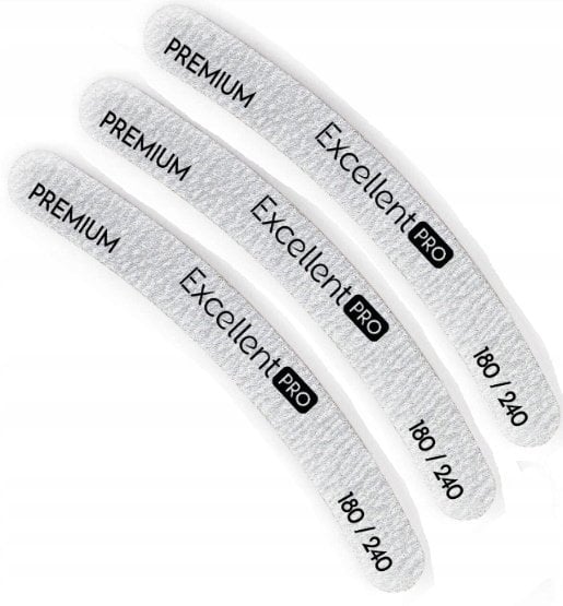 Cosmetics Zone pilnik w kształcie banana w paski NF30 180/240