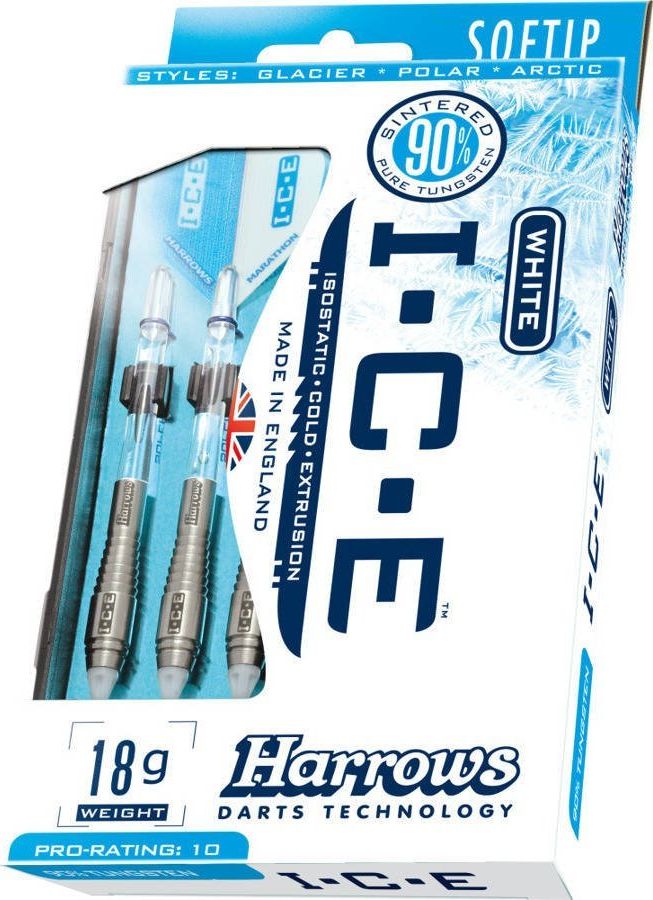 Harrows Rzutki Harrows ICE 90% Softip Tundra