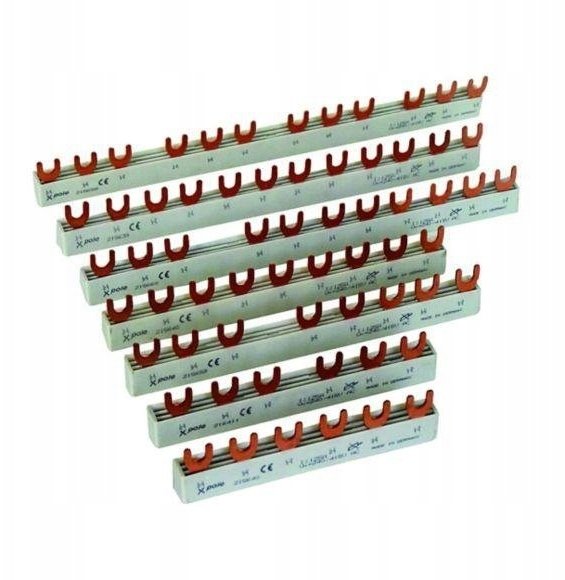 Szyna łączeniowa 3F 80A 16mm2 do PLS. CLS. PKN., PFIM, PFHM, PFNM EVG-16/3PHAS/6MODUL 291470