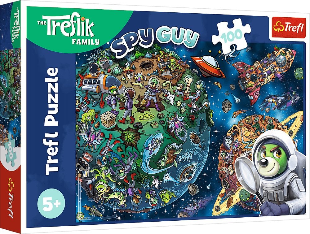 Trefl Puzzle Trefliki w Kosmosie 100 elementów