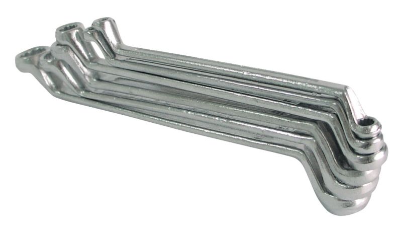 Mega Zestaw kluczy oczkowych odgiętych 6-22mm 8szt. (36008H)