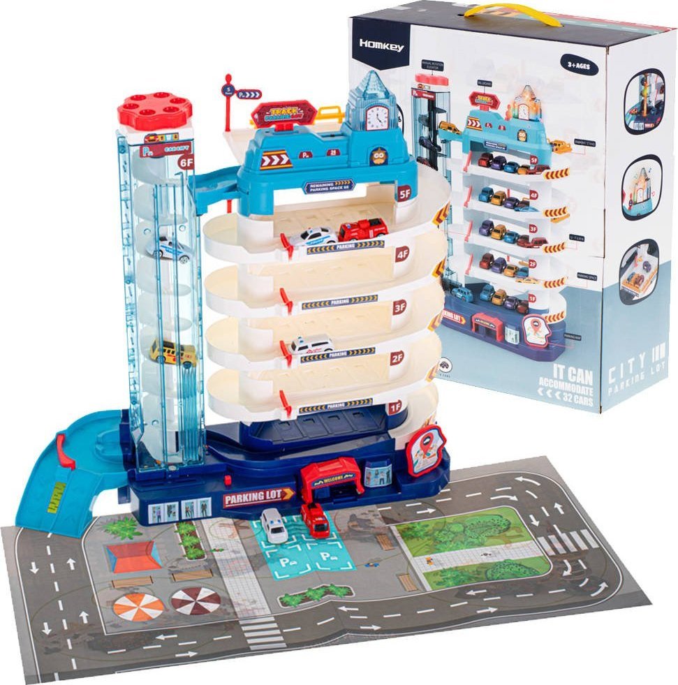 Parking garaż 5 poziomów elektryczna winda + mata