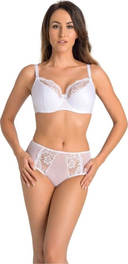 Teyli Biustonosz półusztywniany semi-soft Estel biały Biały 80F