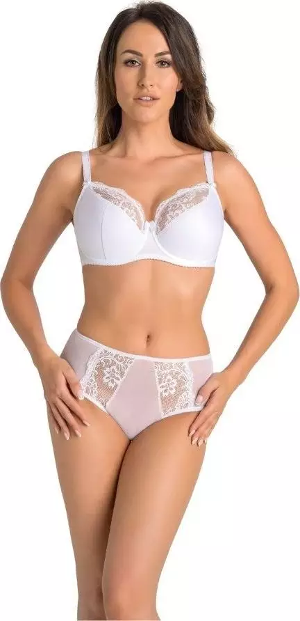 Teyli Biustonosz półusztywniany semi-soft Estel biały Biały 80F