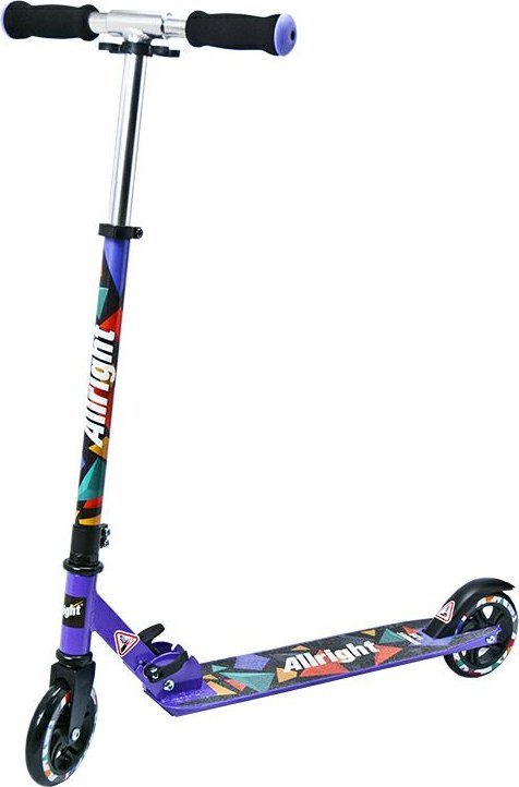 Hulajnoga Allright Street 125 Fioletowy (SK01016)